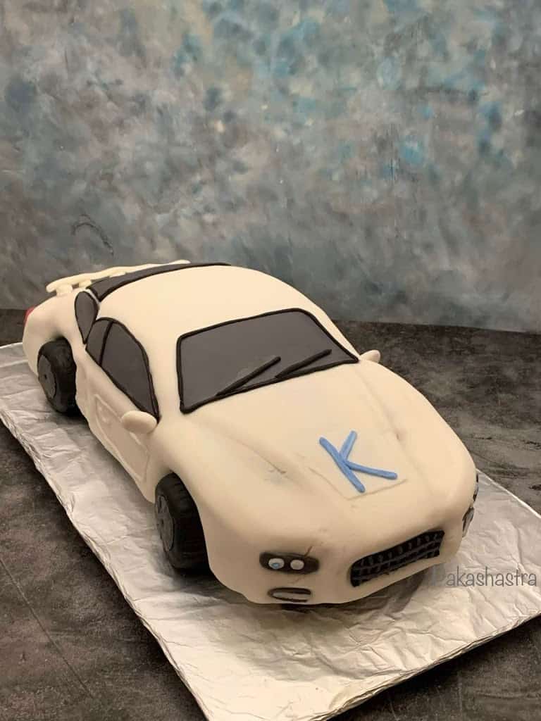 3D Car Cake (Eggless) – Pakashastra