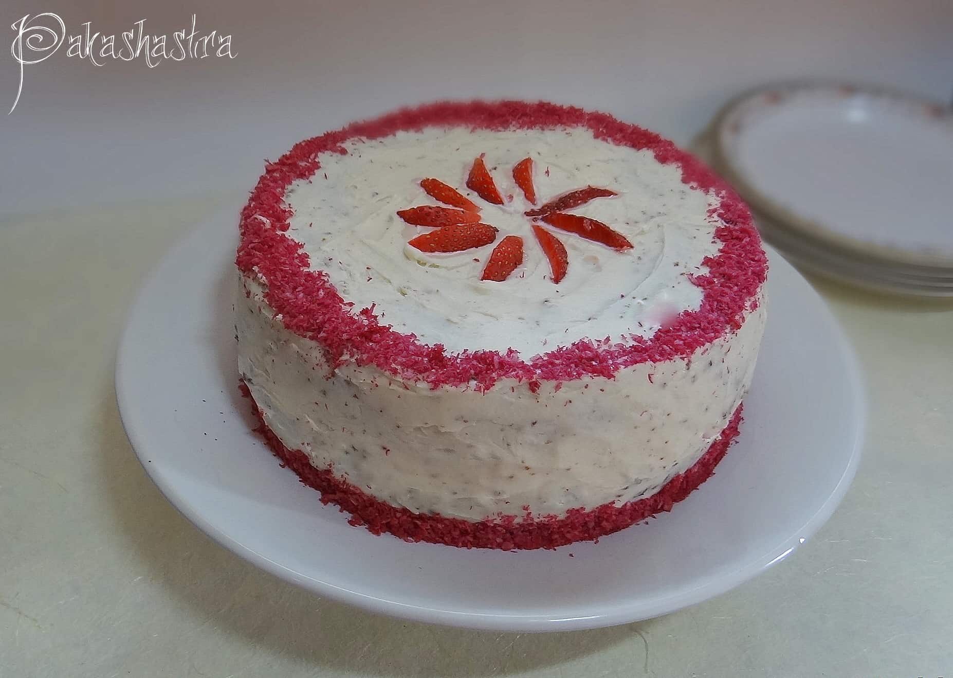 Red Velvet Cake Recipe (Eggless Method Available) - Bake with Shivesh